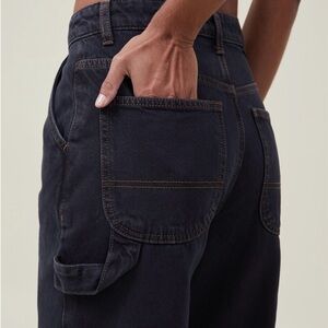 Cotton On Black/Gray Carpenter Jeans